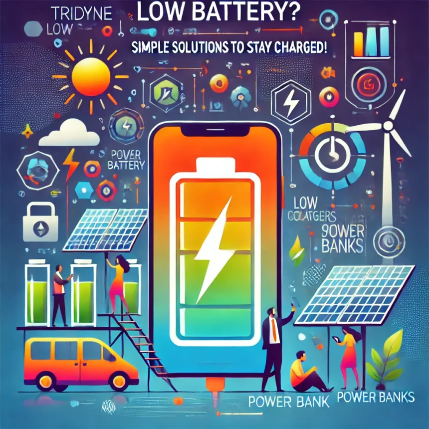 Tridyne Low Battery? Simple Solutions to Stay Charged!