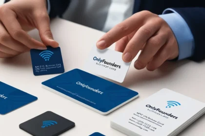 NFC Business Card OnlyFounders: The Future of Networking